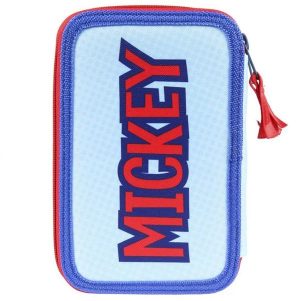 100_8427934397631_2_Disney Mickey Stifthalter mit 3 Etagen gefüllt
