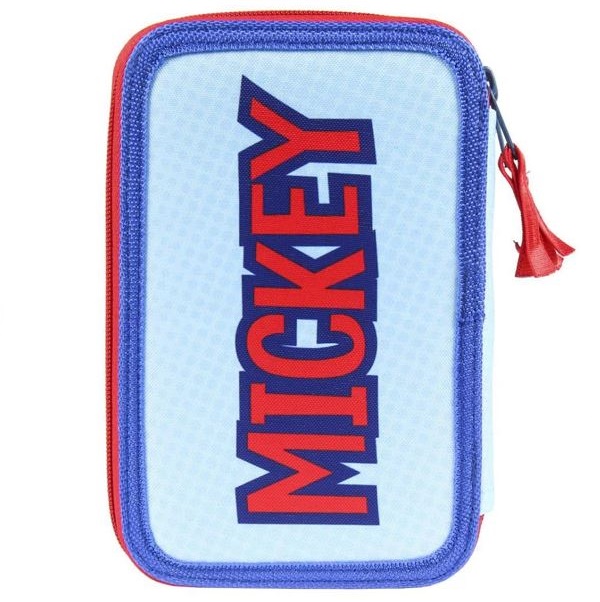 100_8427934397631_2_Disney Mickey Stifthalter mit 3 Etagen gefüllt